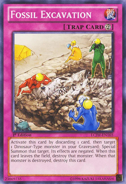 Fossil Excavation [LCJW-EN165] Common - for just $0.10! 