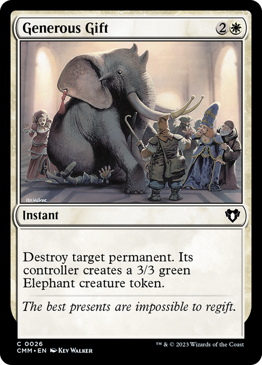 Generous Gift (CMM-026) - Commander Masters - for just $0.49! 