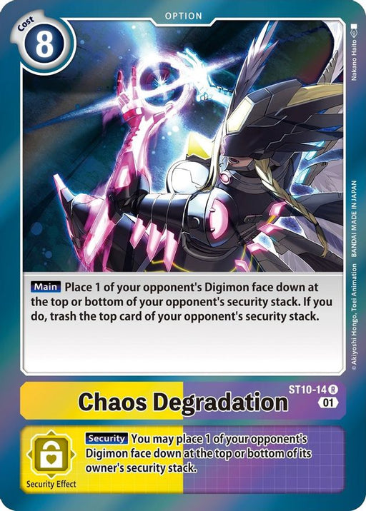 Chaos Degradation [ST10-14] [Starter Deck: Parallel World Tactician] - Just $0.10! Shop now at Retro Gaming of Denver