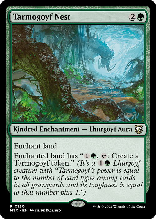Tarmogoyf Nest (M3C-120) - Modern Horizons 3 Commander - for just $0.07! 