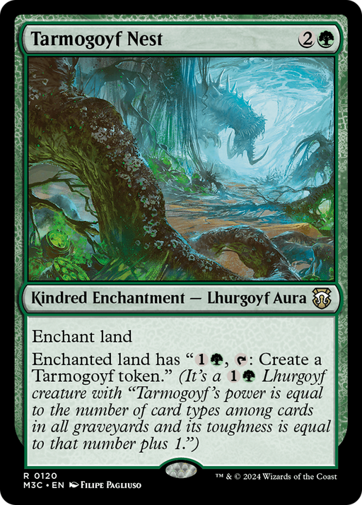 Tarmogoyf Nest (M3C-120) - Modern Horizons 3 Commander - for just $0.07! 