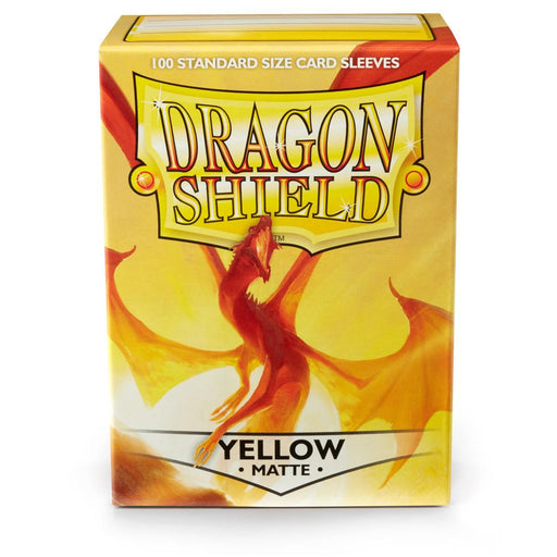 Dragon Shield: Standard 100ct Sleeves - Yellow (Matte) - Just $8.95! Shop now at Retro Gaming of Denver