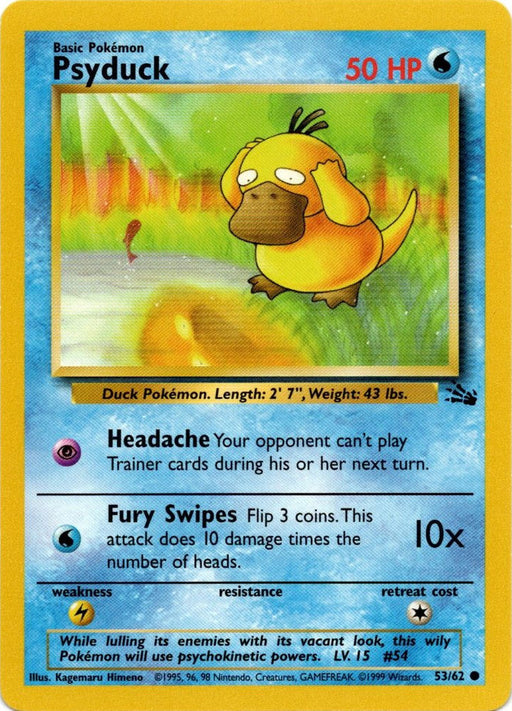 Psyduck (53/62) [Fossil Unlimited] - Just $0.10! Shop now at Retro Gaming of Denver