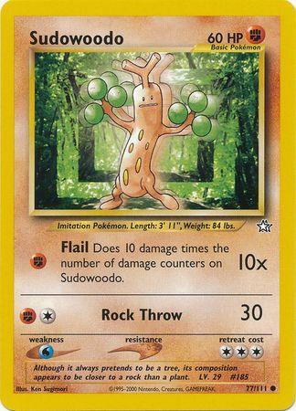Sudowoodo (77/111) [Neo Genesis Unlimited] - for just $0.35! 