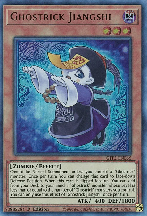 Ghostrick Jiangshi [GFP2-EN066] Ultra Rare - for just $0.10! 