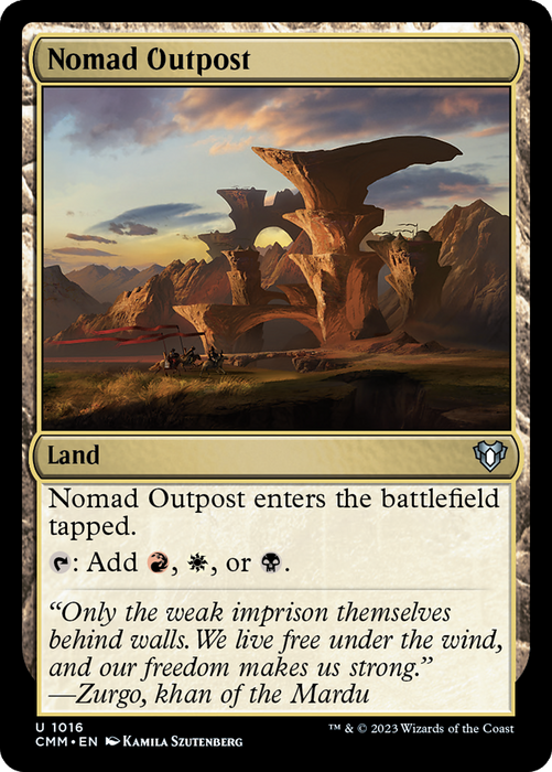 Nomad Outpost (CMM-1016) - Commander Masters - for just $0.21! 