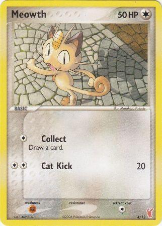 Meowth (4/12) [EX: Trainer Kit 2 - Plusle] - for just $0.30! 