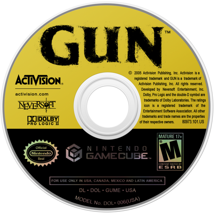 Gun – GameCube (GC) - for just $19.99! 