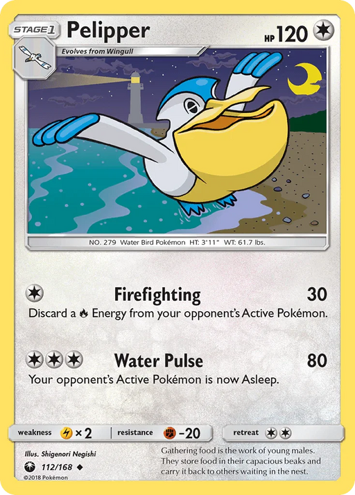 Pelipper (112/168) [Sun & Moon: Celestial Storm] - for just $0.10! 