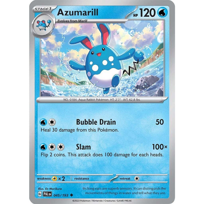 Azumarill (045/193) [Scarlet & Violet: Paldea Evolved] - Just $0.04! Shop now at Retro Gaming of Denver