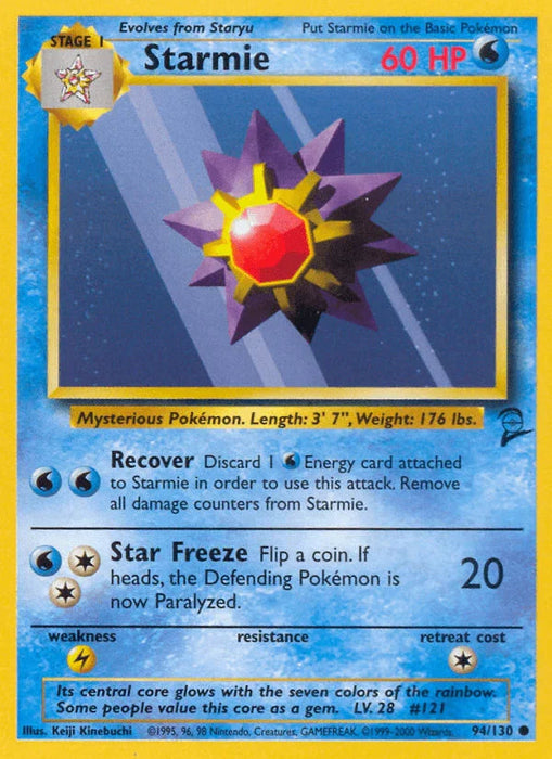 Starmie (94/130) [Base Set 2] - for just $0.25! 
