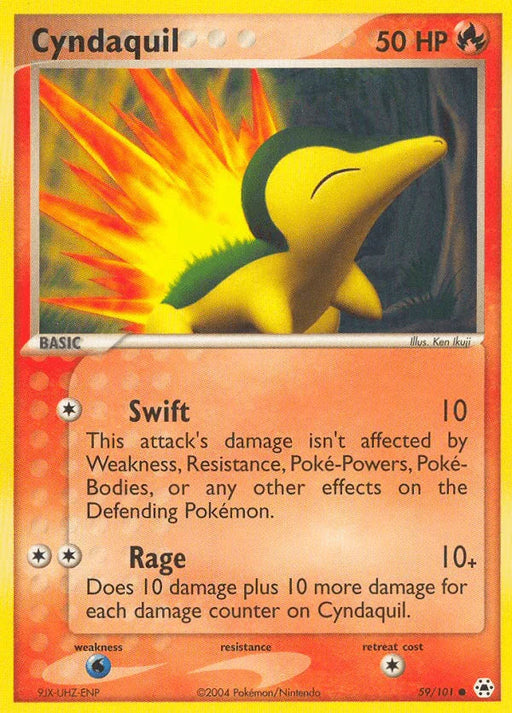Cyndaquil (59/101) [EX: Hidden Legends] - for just $0.40! 