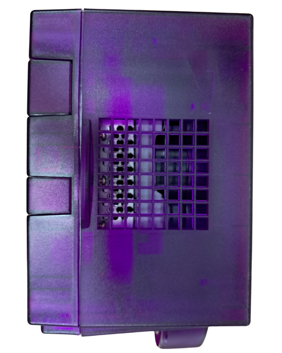 Nintendo GameCube Console System (GC) Custom Translucent Purple with Third-Party Controller – Good Condition - for just $179.99! 