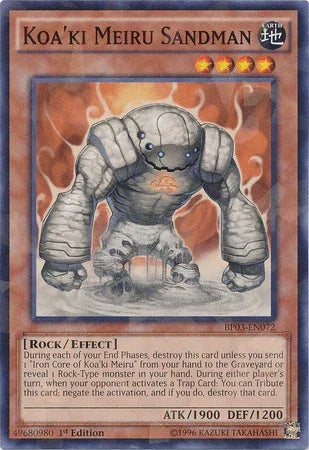 Koa'ki Meiru Sandman [BP03-EN072] Shatterfoil Rare - for just $0.10! 
