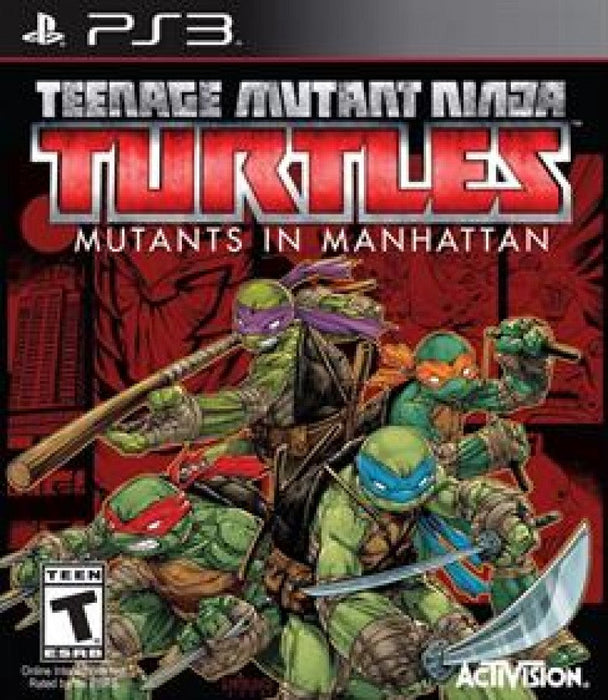 Teenage Mutant Ninja Turtles: Mutants in Manhattan – PlayStation 3 (PS3) - for just $0! 