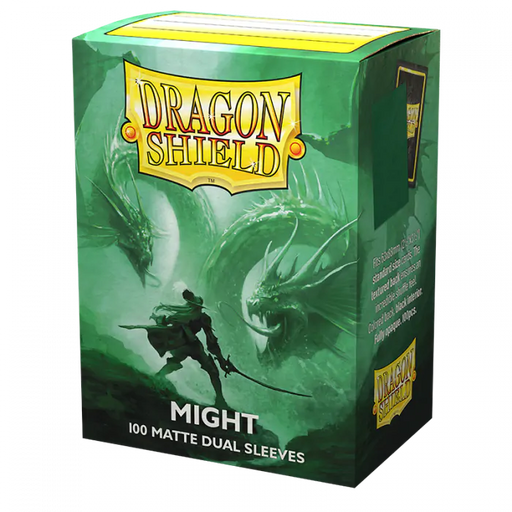 Dragon Shield: Standard 100ct Sleeves - Might (Dual Matte) - Just $9.95! Shop now at Retro Gaming of Denver