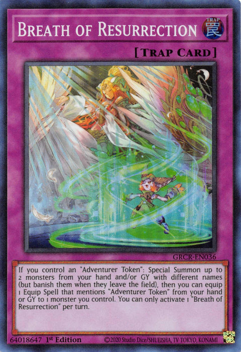 Breath of Resurrection [GRCR-EN036] Super Rare - for just $0.10! 