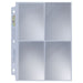 Ultra PRO: Platinum Hologram 4-Pocket Pages - 3-Holes (25-Pack) - for just $0! 