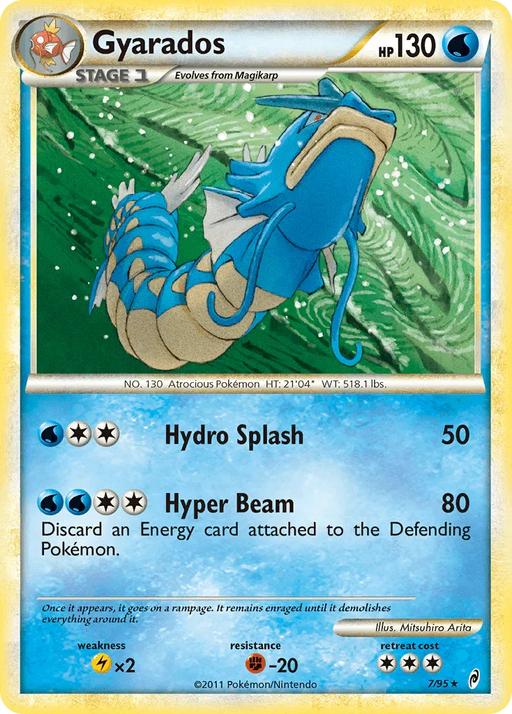 Gyarados (7/95) [HeartGold & SoulSilver: Call of Legends] - for just $12.45! 
