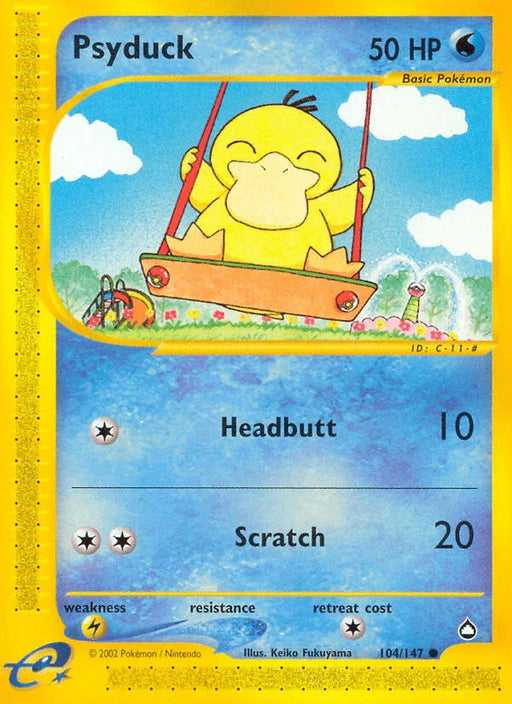 Psyduck (104/147) [Aquapolis] - for just $71.15! 