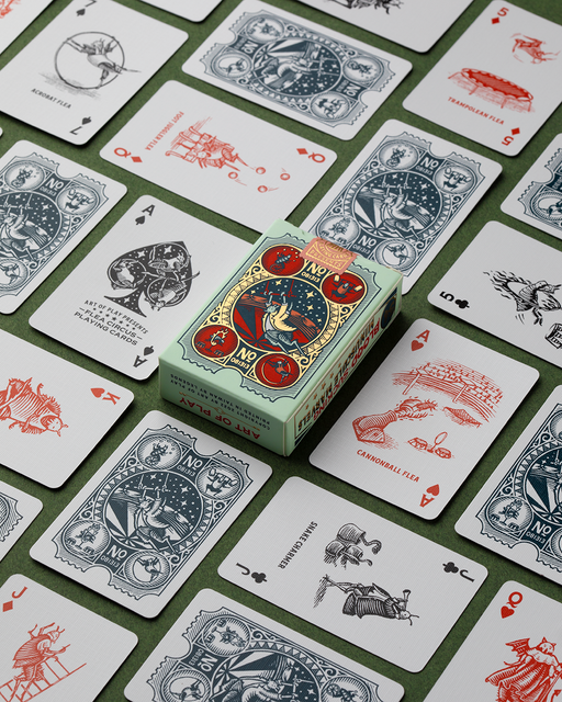 Flea Circus Playing Cards - for just $17.99! 