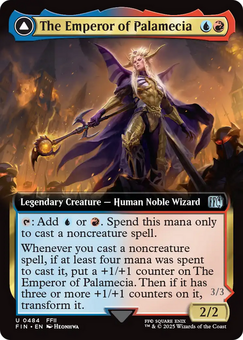 The Emperor of Palamecia // The Lord Master of Hell (FIN-484) - FINAL FANTASY: (Extended Art) Foil - for just $10.78! 