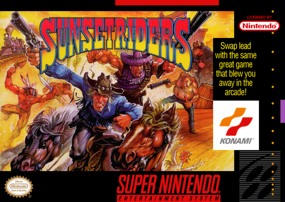 Sunset Riders – Super Nintendo Entertainment System (SNES) - for just $0! 