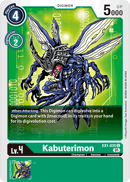 Kabuterimon [EX1-035] [Classic Collection] - Just $0.09! Shop now at Retro Gaming of Denver