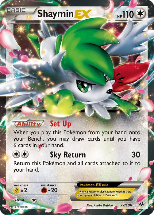 Shaymin EX (77/108) [XY: Roaring Skies] - for just $3.30! 