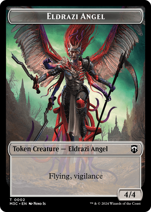 Eldrazi Angel // Copy Double-Sided Token [Modern Horizons 3 Commander Tokens] - Just $0.30! Shop now at Retro Gaming of Denver