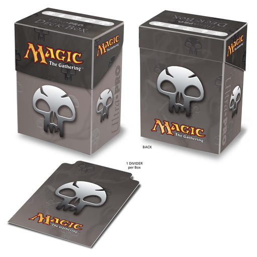 Ultra PRO: Deck Box - Mana 1 (Black) - for just $0! 