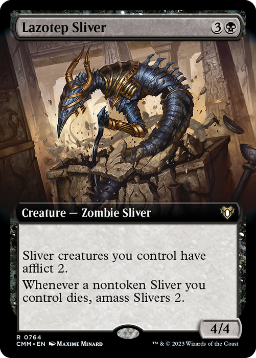 Lazotep Sliver (CMM-764) - Commander Masters: (Extended Art) - for just $2.08! 