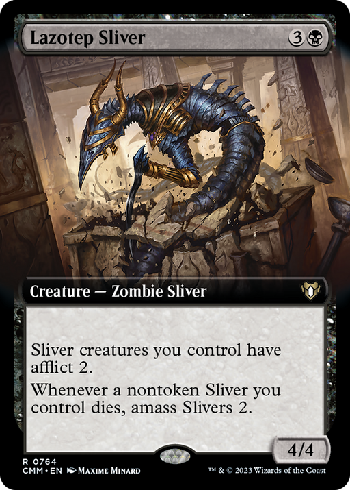 Lazotep Sliver (CMM-764) - Commander Masters: (Extended Art) - for just $2.21! 