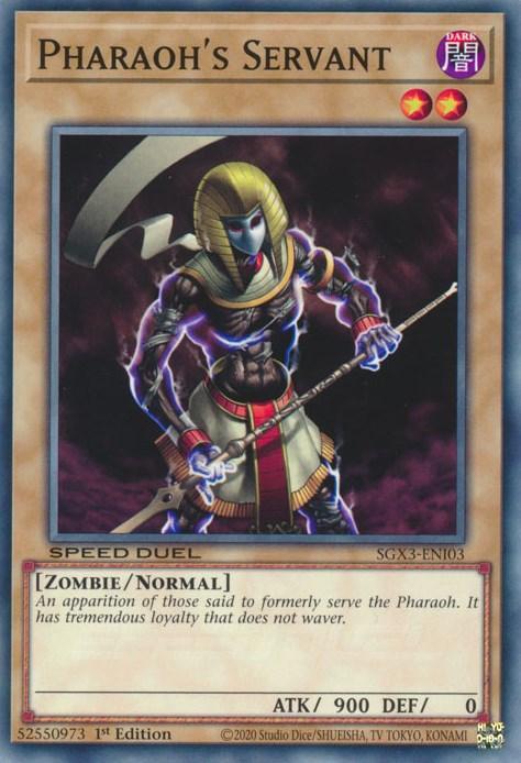 Pharaoh's Servant [SGX3-ENI03] Common - for just $0.10! 