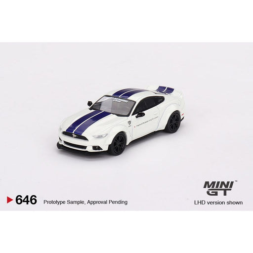 Mini-GT FORD MUSTANG GT LB-WORKS White 1:64 #646 - Premium Ford - Just $17.99! Shop now at Retro Gaming of Denver