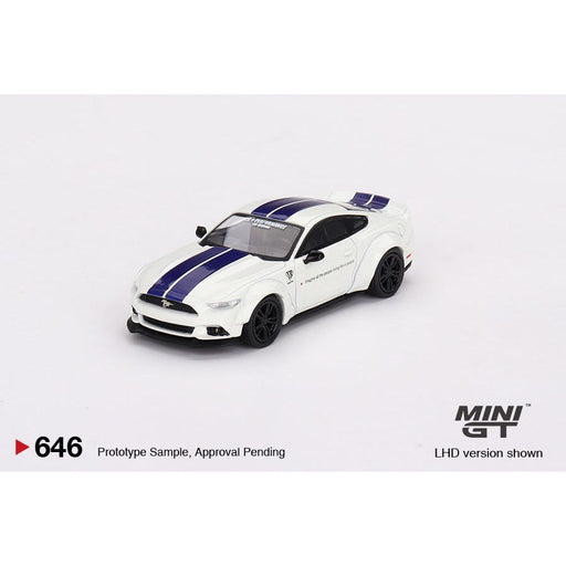 Mini-GT FORD MUSTANG GT LB-WORKS White 1:64 #646 - Just $17.99! Shop now at Retro Gaming of Denver