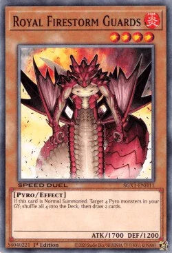 Royal Firestorm Guards [SGX1-ENH11] Common - for just $0.10! 
