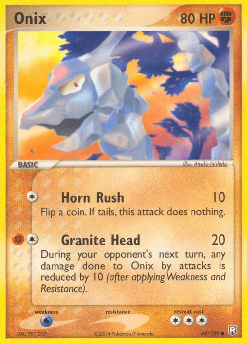 Onix (69/109) [EX: Team Rocket Returns] - for just $0.35! 