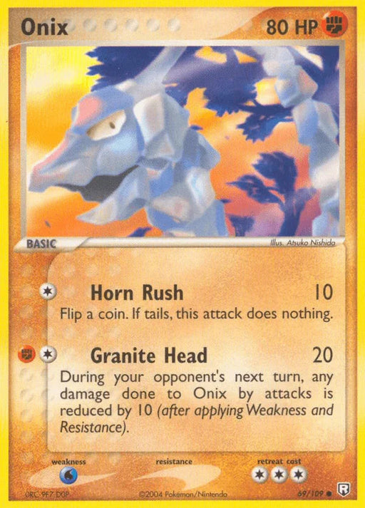 Onix (69/109) [EX: Team Rocket Returns] - for just $0.40! 