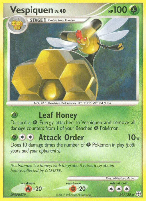 Vespiquen (39/130) [Diamond & Pearl: Base Set] - for just $0.45! 