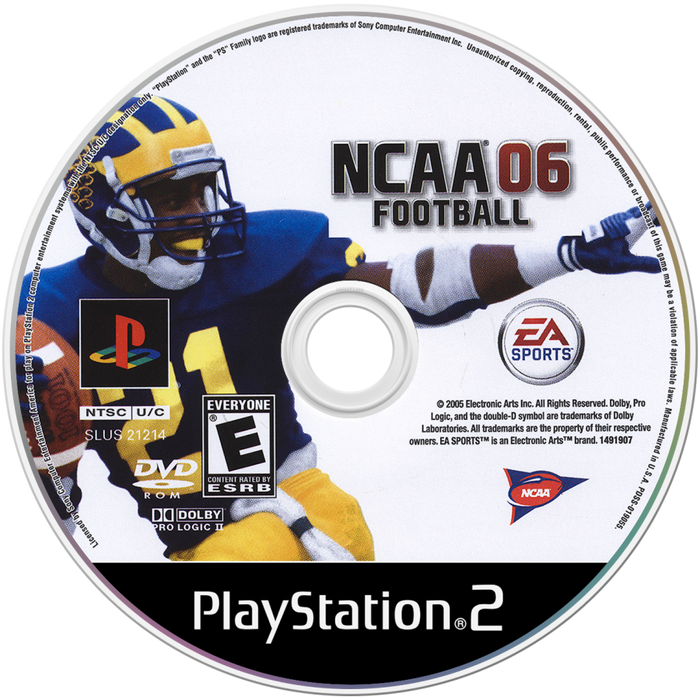 NCAA Football 06 – PlayStation 2 (PS2) - for just $9.99! 