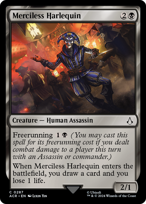 Merciless Harlequin (ACR-287) - Assassin's Creed - for just $0.03! 