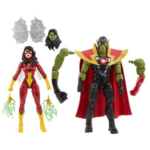 Avengers 60th Anniversary Marvel Legends Skrull Queen and Super-Skrull 6-Inch Action Figures - Just $58.10! Shop now at Retro Gaming of Denver