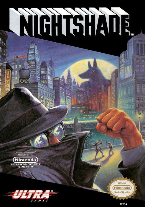 Nightshade  – Nintendo Entertainment System (NES) - for just $29.99! 