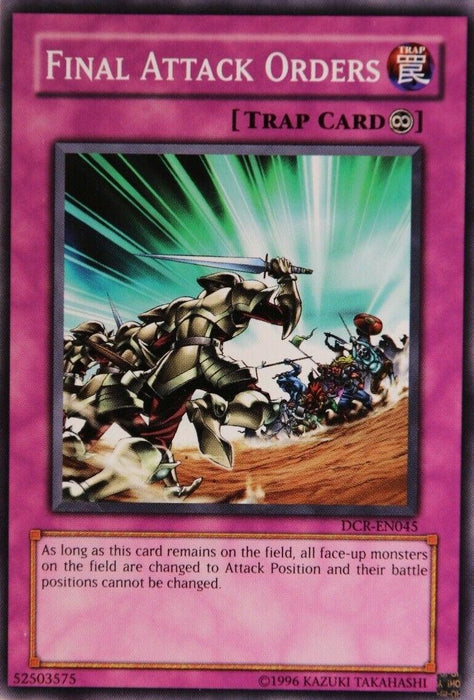 Final Attack Orders [DCR-EN045] Common - for just $1.60! 