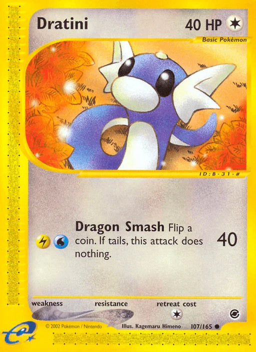 Dratini (107/165) [Expedition: Base Set] - for just $3.95! 