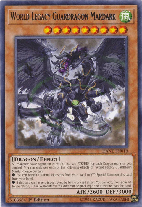 World Legacy Guardragon Mardark [DANE-EN018] Rare - for just $0.10! 