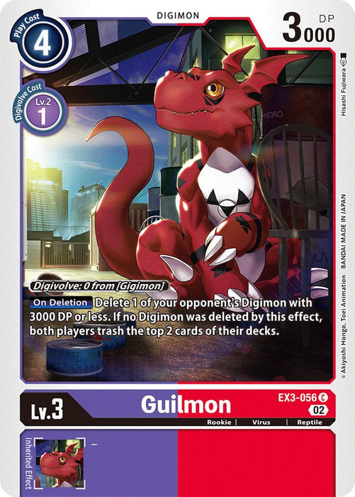 Guilmon [EX3-056] [Draconic Roar] - Just $0.09! Shop now at Retro Gaming of Denver