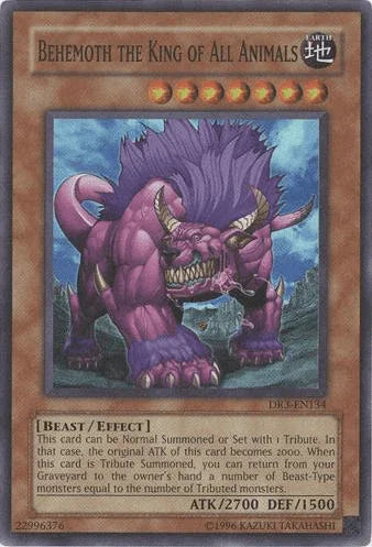 Behemoth the King of All Animals [DR3-EN134] Super Rare - for just $3! 