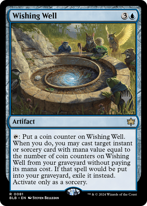 Wishing Well (PPBLB-081) - Bloomburrow Promos - for just $0.10! 